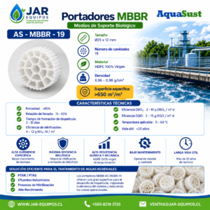 Medio Soporte MBBR